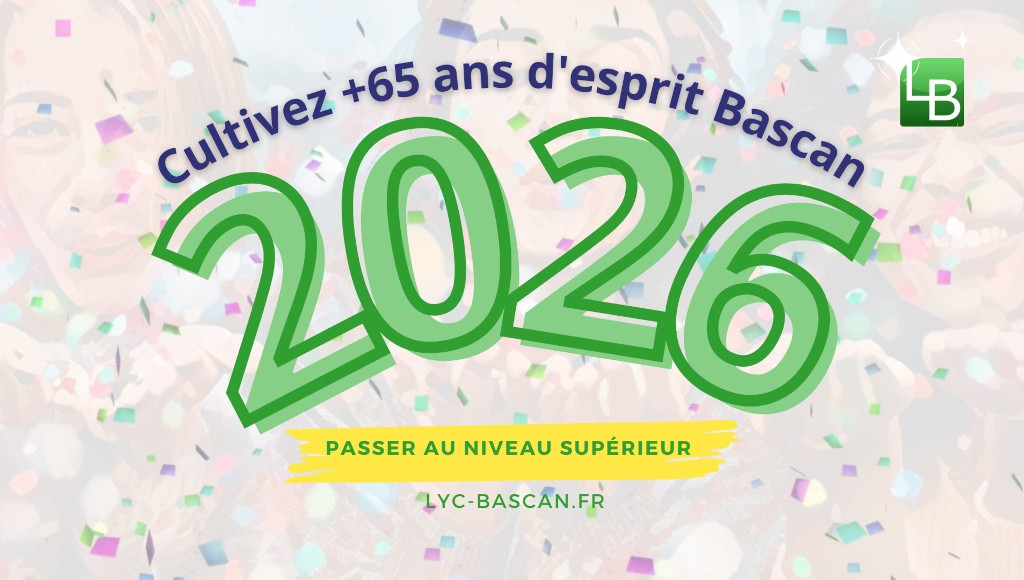 #BascanSpirit – En 2026, cultivez plus de 65 ans d’esprit Bascan !