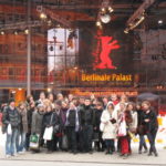 Devant le palais de la Berlinale