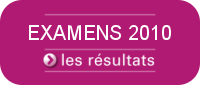 Lire la suite à propos de l’article Résultats aux examens 2010