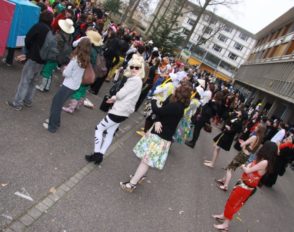 Flash mob au carnaval 2011