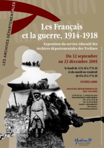 Lire la suite à propos de l’article Exposition : « Les français et la guerre, 1914-1918 »