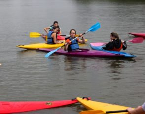 Sortie kayak Juin 2014 avec l’AS du lycée
