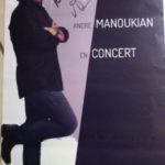 Affiche du concert d'André Manoukian