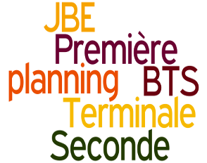 Planning de la JBE du 19 octobre