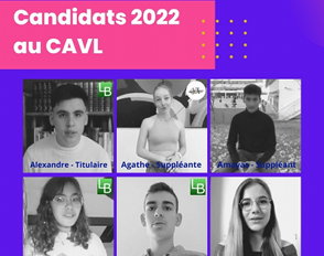 Trois élèves du lycée Louis-Bascan candidats aux élections du CAVL