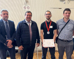 Adam Racinais, lauréat du Prix de l’apprentissage de la SMLH des Yvelines