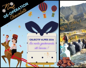 Du chocolat pour mettre du fondant dans notre projet de voyage de géologie de terrain dans les Alpes