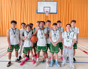 L&rsquo;AS basket du lycée Bascan championne UNSS des Yvelines